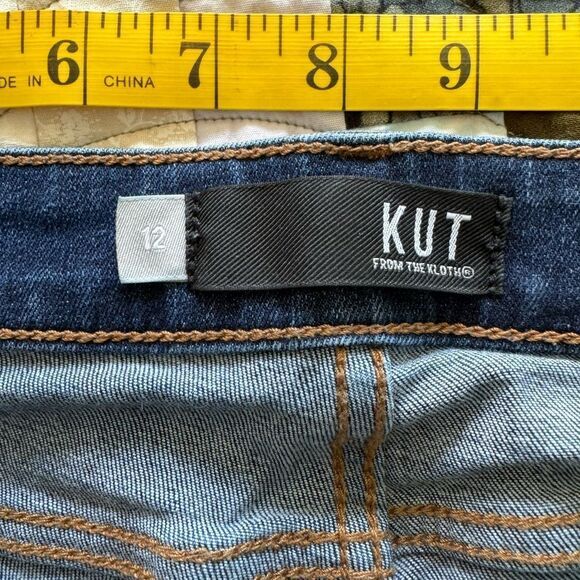 🌞 Kut from the Kloth Diane Skinny Fab AB Jean Size 12 - Picture 4 of 7